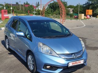 2014 Honda Fit Shuttle I Рестайлинг, синий, 1040000 рублей, вид 2
