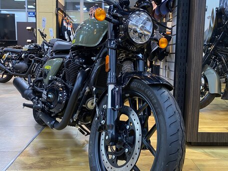 2026 Royal Enfield Shotgun, зелёный, 723000 рублей, вид 2