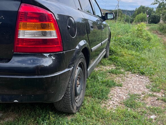 2001 Opel Astra G, чёрный, 350000 рублей - вид 4