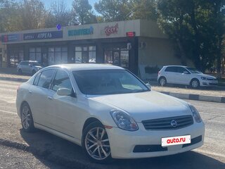 2006 Nissan Skyline XI (V35), белый, 850000 рублей, вид 2