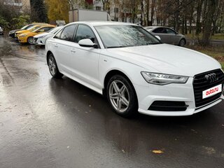 2017 Audi A6 IV (C7) Рестайлинг, белый, 2080000 рублей, вид 2