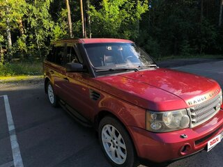 2007 Land Rover Range Rover Sport I, красный, 960000 рублей, вид 2