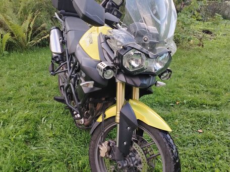 2012 Triumph Tiger 800, золотистый, 668000 рублей, вид 2