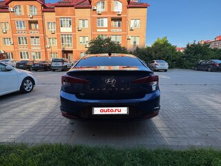 2018 Hyundai Elantra VI (AD) Рестайлинг, синий, 1700000 рублей, вид 4