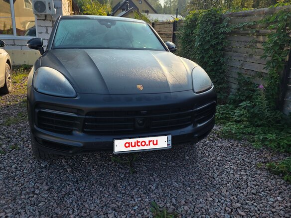 2020 Porsche Cayenne Coupé III, чёрный, 7500000 рублей