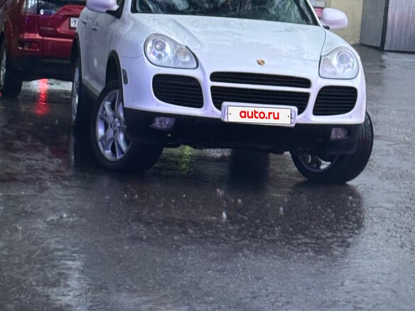 2003 Porsche Cayenne Turbo I (955), белый, 950000 рублей - вид 5