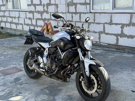 2014 Yamaha MT-07 (FZ-07), белый, 555000 рублей, вид 5