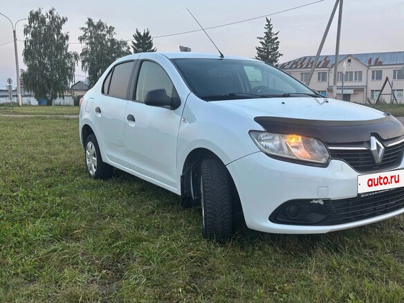 2014 Renault Logan II, белый, 370000 рублей - вид 1