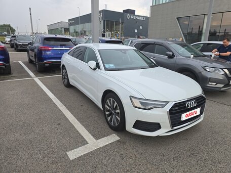2020 Audi A6 45 TFSI V (C8), белый, 3450000 рублей, вид 1