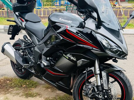 2022 Kawasaki Z 1000SX, чёрный, 1200000 рублей, вид 1