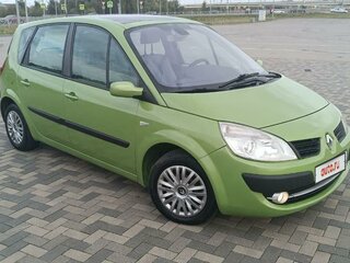 2008 Renault Scenic II Рестайлинг, зелёный, 590000 рублей, вид 3