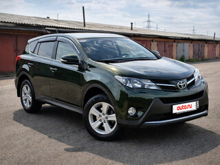 2013 Toyota RAV4 IV (XA40), зелёный, 1699000 рублей, вид 1