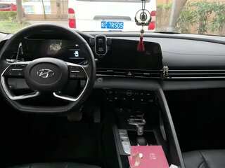 2022 Hyundai Elantra VII (CN7), белый, 1350000 рублей, вид 4