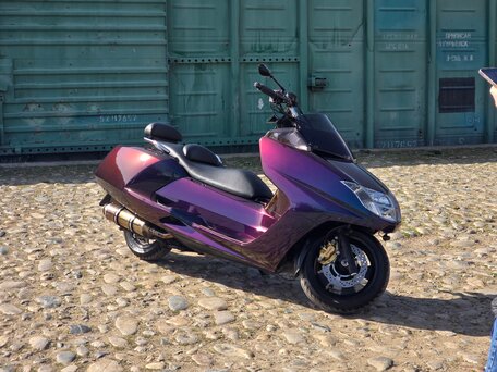 2009 Yamaha Maxam (CP250), фиолетовый, 370000 рублей, вид 3