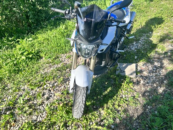 2015 BMW F 800 R, белый, 500000 рублей - вид 3