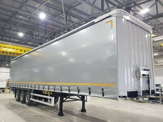 2024 CTTM Cargoline Полуприцеп шторный, серый, 3950000 рублей, вид 1