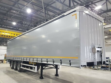 2024 CTTM Cargoline Полуприцеп шторный, серый, 3950000 рублей, вид 1