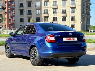2019 Skoda Rapid I Рестайлинг, синий, 1100000 рублей, вид 5