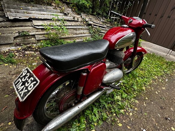 1978 Jawa 350/360, красный, 200000 рублей - вид 12