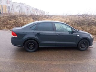 2014 Volkswagen Polo V, серый, 525000 рублей, вид 4