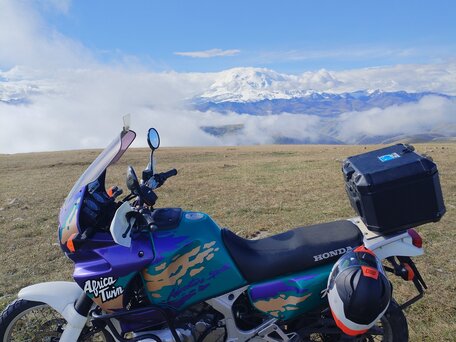 1996 Honda XRV 750 Africa Twin, зелёный, 530000 рублей, вид 3