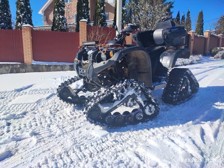 2014 Stels ATV-600YL Леопард, чёрный, 400000 рублей, вид 4