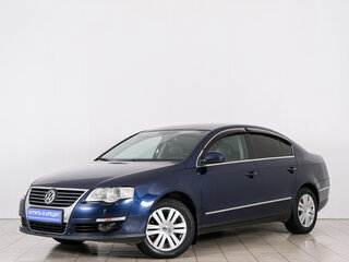 2010 Volkswagen Passat B6, синий, 849000 рублей, вид 3