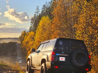 2008 Nissan Patrol V (Y61) Рестайлинг, чёрный, 2900000 рублей, вид 5