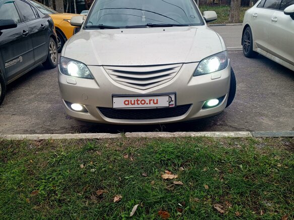 2004 Mazda 3 I (BK), серый, 450000 рублей