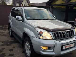 2007 Toyota Land Cruiser Prado 120 Series Рестайлинг, серебристый, 1950000 рублей, вид 1