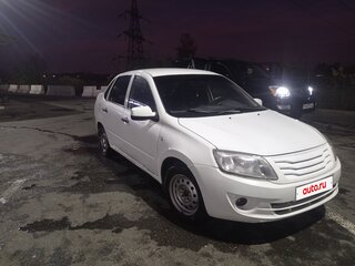 2012 Lada (ВАЗ) Granta I, белый, 360000 рублей, вид 3