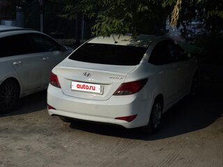 2014 Hyundai Solaris I Рестайлинг, белый, 635000 рублей, вид 5