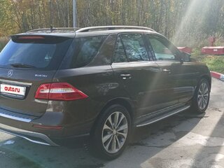2014 Mercedes-Benz M-Класс 350 CDI III (W166), коричневый, 3300000 рублей, вид 3