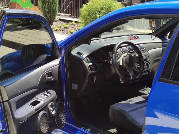 2004 Mitsubishi Lancer Evolution VIII, синий - вид 10