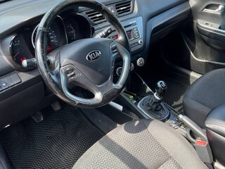 2015 Kia Rio III Рестайлинг, синий, 875000 рублей, вид 5