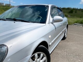 2007 Hyundai Sonata ТагАЗ IV (EF) Рестайлинг, серебристый, 505000 рублей, вид 2