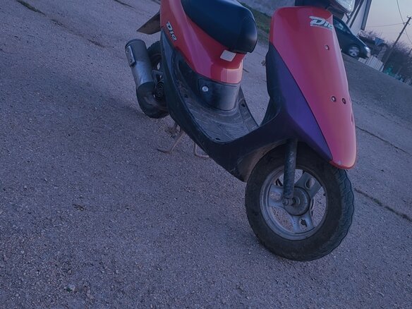 1997 Honda Dio, красный, 40000 рублей - вид 1