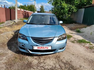 2006 Mazda 3 I (BK) Рестайлинг, серебристый, 280000 рублей, вид 2