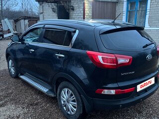 2012 Kia Sportage III, чёрный, 1350000 рублей, вид 3