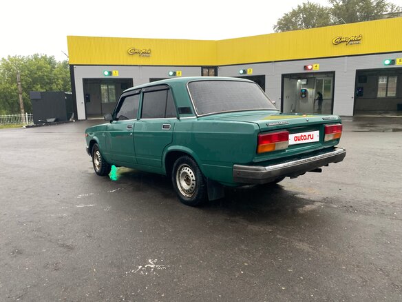 2005 Lada (ВАЗ) 2107, зелёный - вид 4