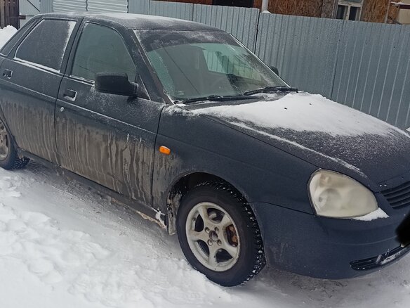 2008 Lada (ВАЗ) Priora I, серый, 129999 рублей - вид 2
