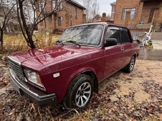 2003 Lada (ВАЗ) 2107, пурпурный, 120000 рублей, вид 1