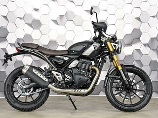 2026 Triumph Scrambler, чёрный, 695000 рублей, вид 3