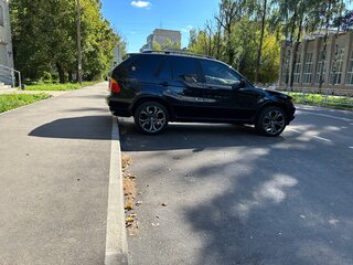 2003 BMW X5 3.0i I (E53), чёрный, 1100000 рублей, вид 1
