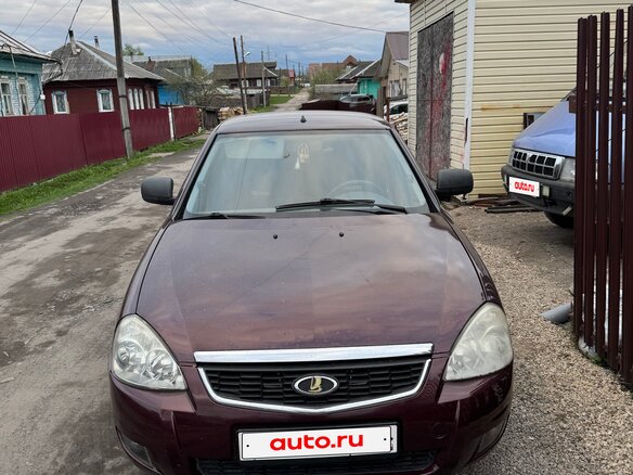 2012 Lada (ВАЗ) Priora I, красный, 250000 рублей