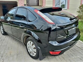 2009 Ford Focus II Рестайлинг, чёрный, 825000 рублей, вид 2
