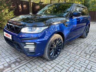 2013 Land Rover Range Rover Sport II, синий, 3800000 рублей, вид 2
