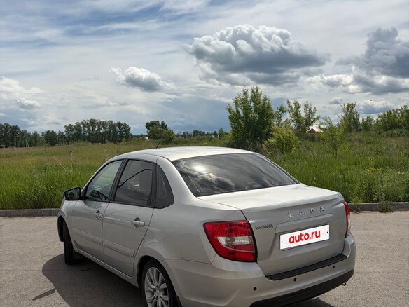 2018 Lada (ВАЗ) Granta I Рестайлинг, серебристый, 545000 рублей - вид 5