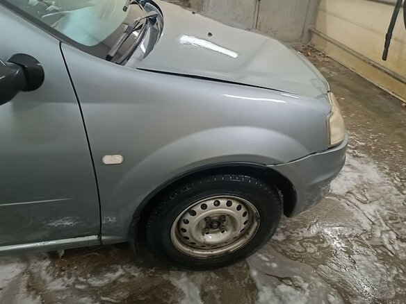 2011 Renault Logan I Рестайлинг, серый, 300000 рублей - вид 11
