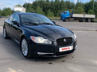 2008 Jaguar XF I, чёрный, 895000 рублей, вид 2